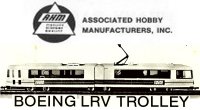 AHM Boeing LRV Trolley Instructions