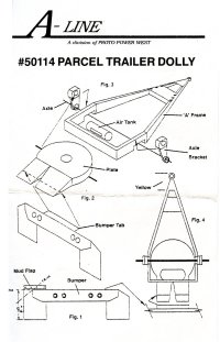A-Line Parcel Trailer Dolly Instructions