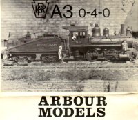 Arbour 0-4-0 A-3 PRR Instructions