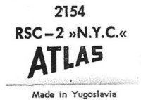 Atlas 'N' Scale Diagrams