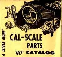 Cal-Scale Catalog 1972