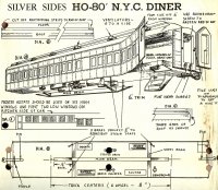 J.C. Models 80' Diner Car Instructions
