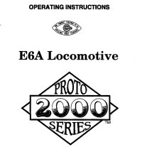 Life-Like Proto 2000 E-6A Instructions