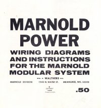 Marnold Power Wiring Diagrams 1965