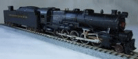 Penn Line 4-4-2 Atlantic Locomotive Picture