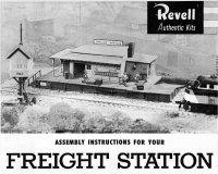 Revell T-9020 Freight Shed Instructions