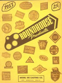 Roundhouse Catalog 1953