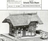 Scale Structures 1147 Grizzly Flats Depot Instructions