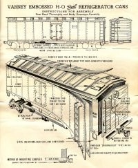 Varney Freight Car Instructions 1956