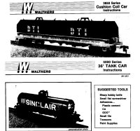 Walthers Freight Car Instructions