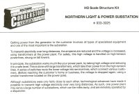 Walthers 933-3025 Power Station Instructions