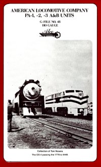 Westside G-File #48 PA-1/2/3 A and B Units American Locomotive Company