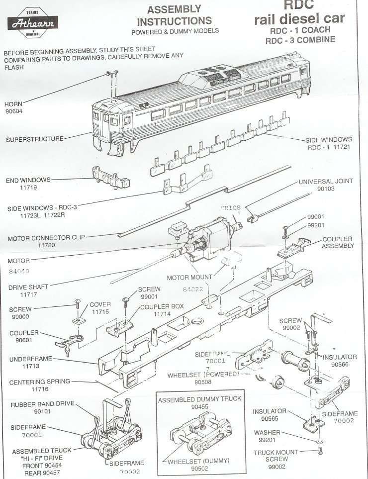 Athearn RDC couplers? - Model Railroader Magazine - Model Railroading ...