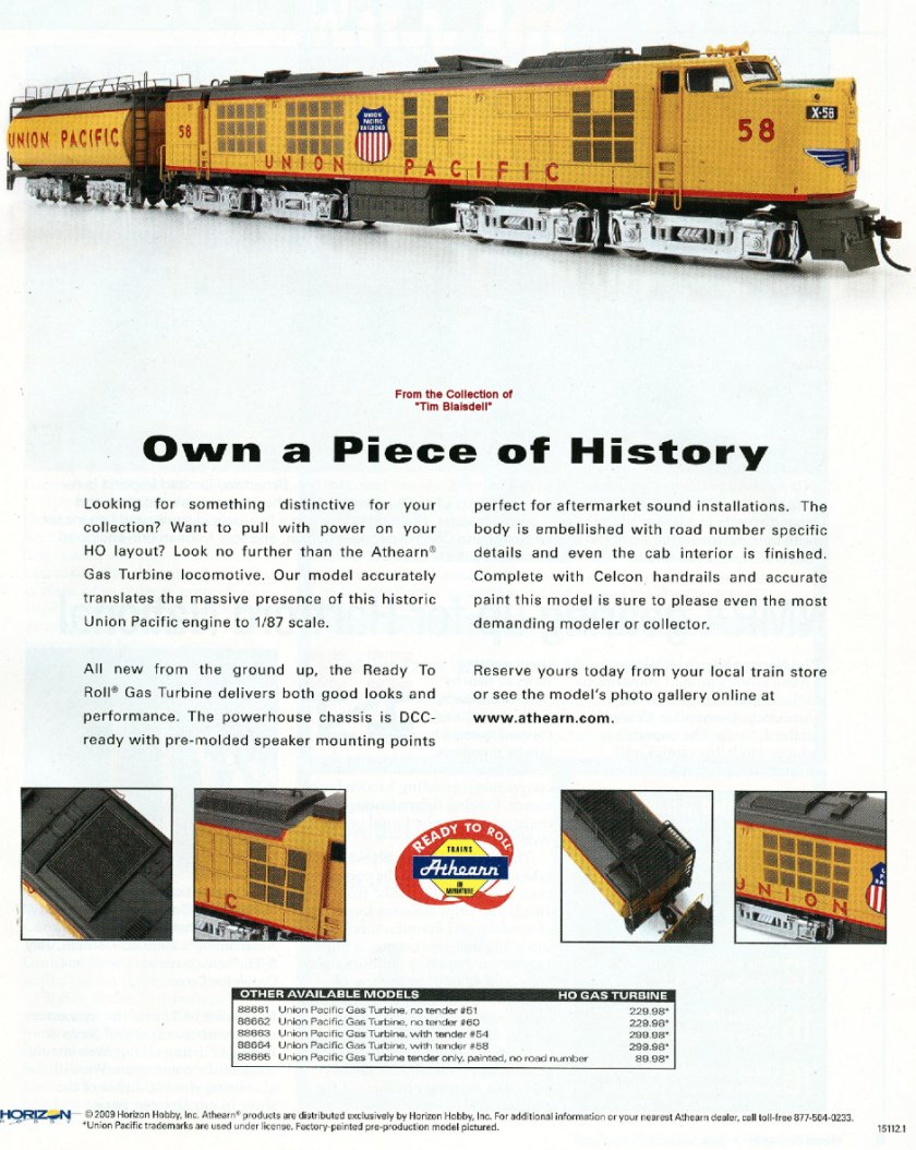 Vintage HO Railroad Catalog Athearn 1958 Best in Miniature Railroading 