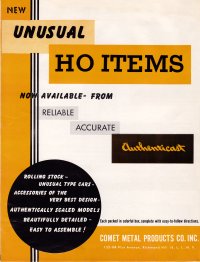 Authenticast Catalog 1953