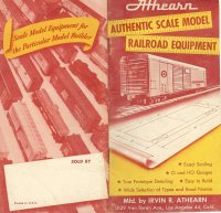 Athearn Catalog 1948