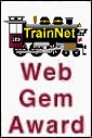 Ten Years on the Web!  TrainNet Web Gem Award!